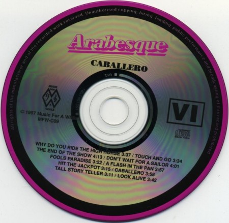 Arabesque VI - Caballero (1981)