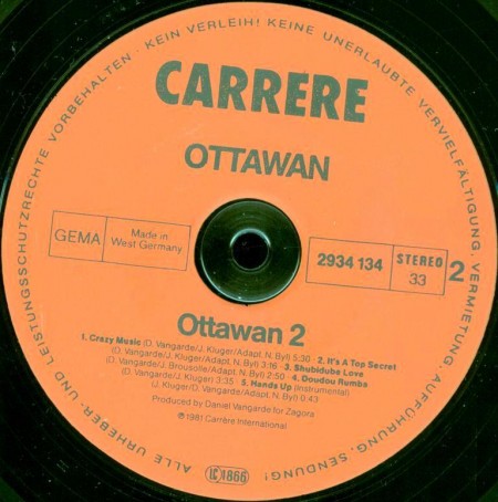 Ottawan - Ottawan 2 (1981)