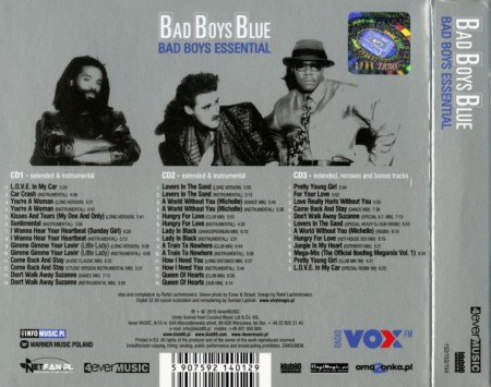 Bad Boys Blue - Bad Boys Essential (3 CD, 2010)