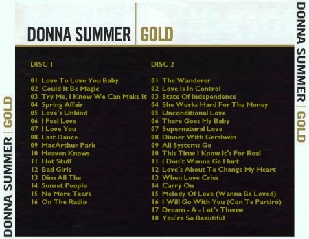 Donna Summer - Gold (2 CD, 2005)