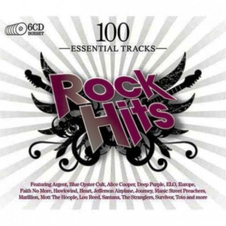 100 Essential Tracks - Rock Hits (6 CD, 2010)
