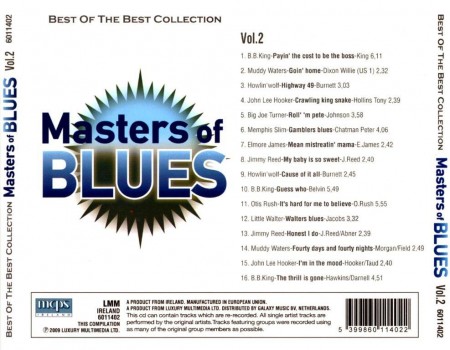 Masters of Blues. Best Of The Best Collection (2 CD, 2009)