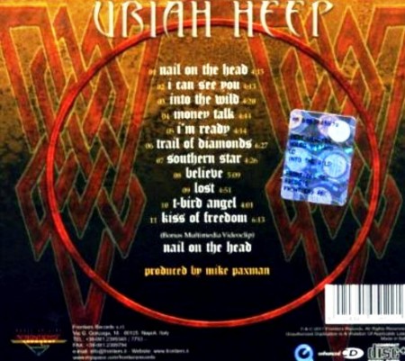Uriah Heep - Into The Wild (2011) FLAC