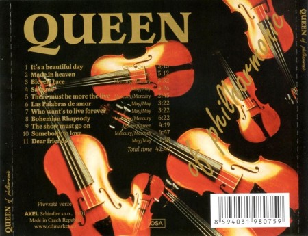 Philarmonic Orchestra Of Kosice & Peter Pacu - Queen Of Philarmonic (2001) APE