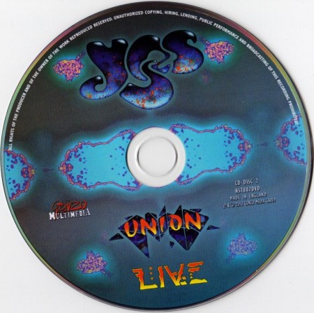 Yes - Union - Live (2 CD, 2011)