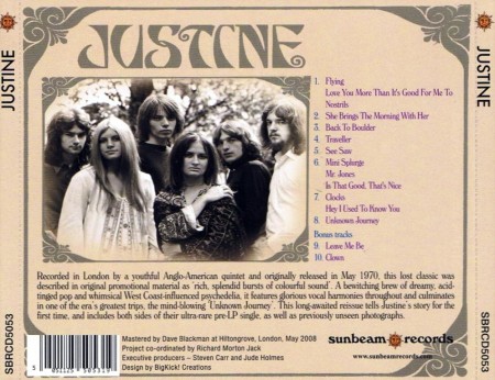Justine - Justine (1970/Remastered 2008)