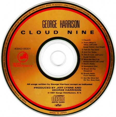 George Harrison - Cloud Nine (1987)
