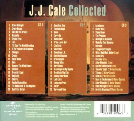 J.J. Cale - Collected (3 CD, 2006)