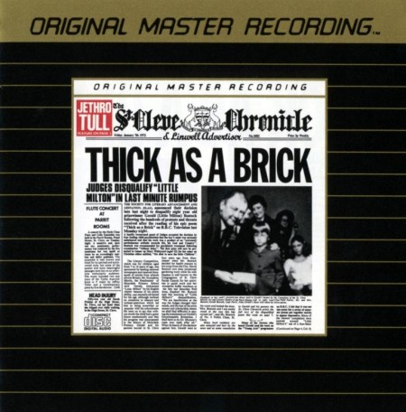 Jethro Tull - Thick As A Brick (1972) FLAC
