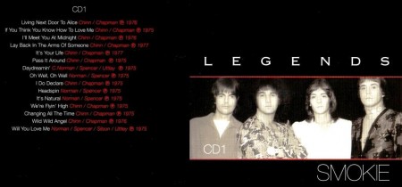 Smokie - Legends [Limited Edition] (3 CD, 2005)