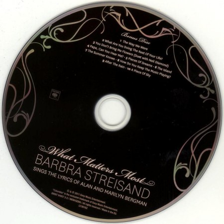Barbra Streisand - What Matters Most (2 CD, 2011) FLAC