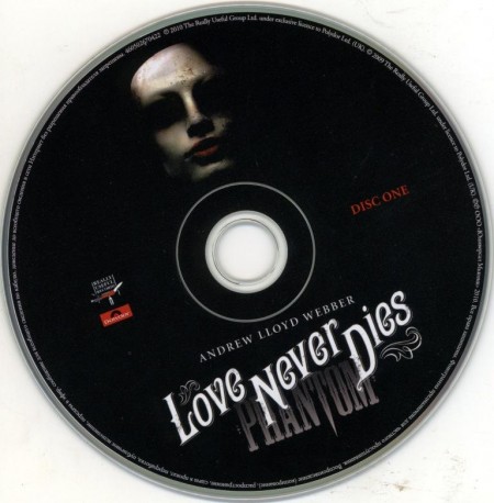 Andrew Lloyd Webber - Love Never Dies/Любовь не умрет никогда (2 CD, 2010)
