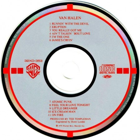 Van Halen - Van Halen [Japanese Edition] (1978/1985) FLAC