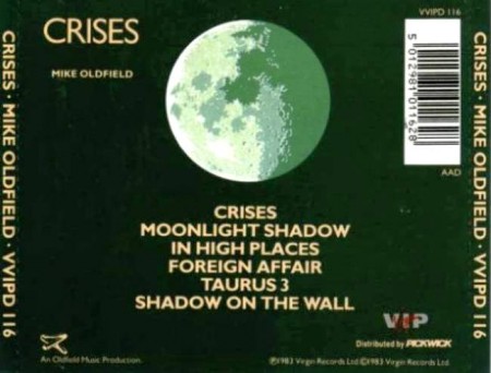 Mike Oldfield - Crises (1983/2007 Remastered Japanese Edition)