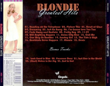 Blondie - Greatest Hits (2011 Remasters)