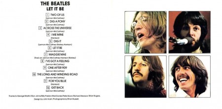 The Beatles - Let It Be (1970/1987) DTS 5.1 Upmix