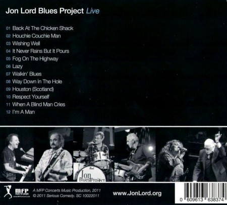 Jon Lord - Jon Lord Blues Project - Live (2011)