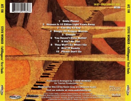 Stevie Wonder - Fulfillingness' First Finale (1974/2011) FLAC