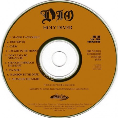 Dio - Holy Diver (1983/2012 Remastered) FLAC