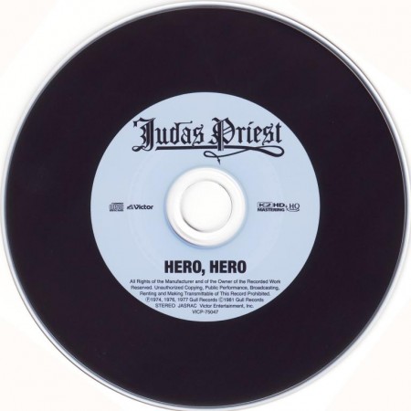 Judas Priest - Hero, Hero (1981/Japanese Edition, Remastered 2012)