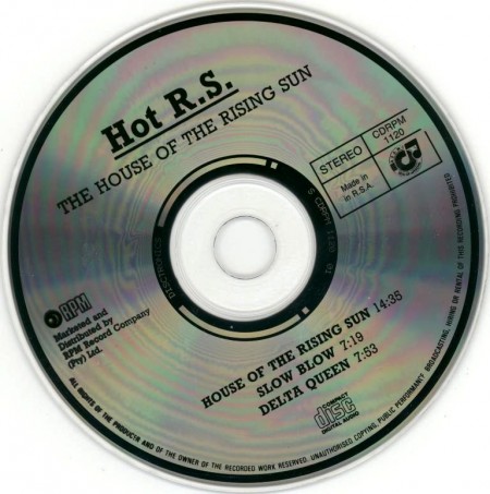Hot R.S. - The House Of The Rising Sun (1978/1991) MP3 & FLAC