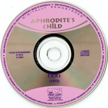 Aphrodite's Child - Remastered In (2 CD, 2003)
