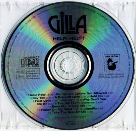 Gilla - Help! Help! (1977/2010 Remastered)