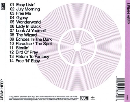 Uriah Heep - Icon (2012) FLAC