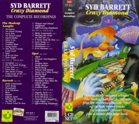 Syd Barrett - Crazy Diamond (3 CD Box Set, 1993)
