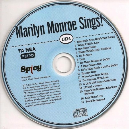 Marilyn Monroe - Marilyn Monroe Sings! (2 CD, 2012)