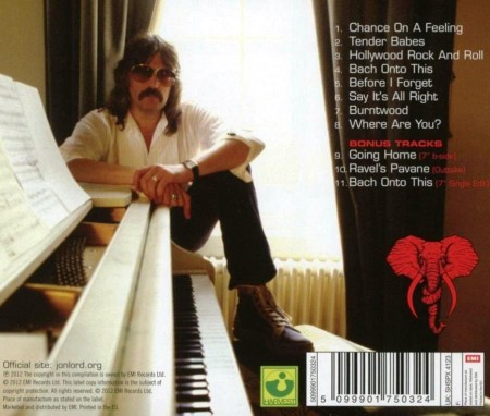 Jon Lord - Before I Forget (1982/2012 Digitally Remastered)