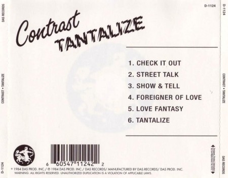 Contrast - Tantalize (1984)