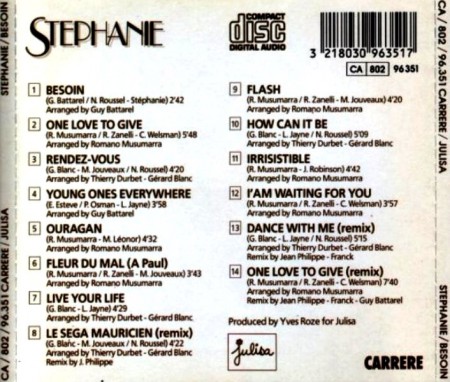 Stephanie - Besoin (1986)